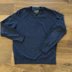 Eddie Bauer LT blue sweater